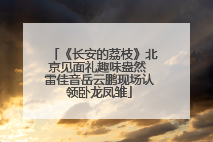 《长安的荔枝》北京见面礼趣味盎然 雷佳音岳云鹏现场认领卧龙凤雏
