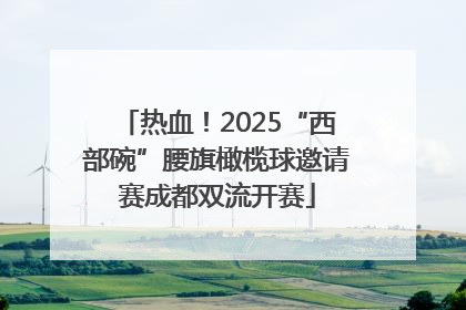 热血！2025“西部碗”腰旗橄榄球邀请赛成都双流开赛