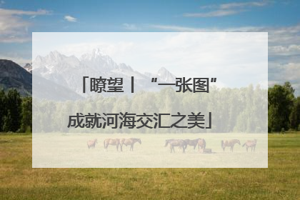 瞭望丨“一张图”成就河海交汇之美