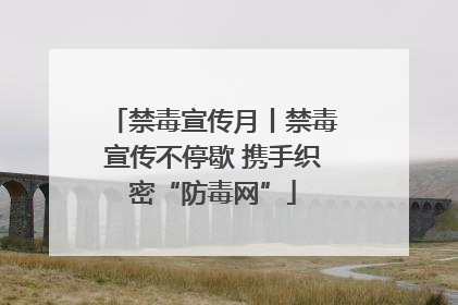 禁毒宣传月丨禁毒宣传不停歇 携手织密“防毒网”