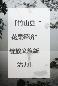 竹山县“花果经济”绽放文旅新活力