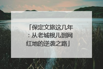 保定文旅这几年：从老城根儿到网红地的逆袭之路