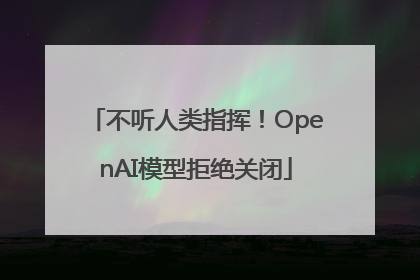 不听人类指挥！OpenAI模型拒绝关闭