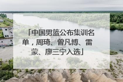 中国男篮公布集训名单，周琦、曾凡博、雷蒙、廖三宁入选