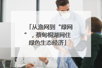 从渔网到“绿网”，蔡甸桐湖网住绿色生态经济