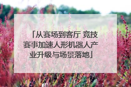 从赛场到客厅 竞技赛事加速人形机器人产业升级与场景落地