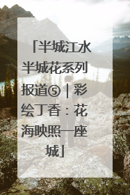 半城江水半城花系列报道⑤｜彩绘丁香：花海映照一座城