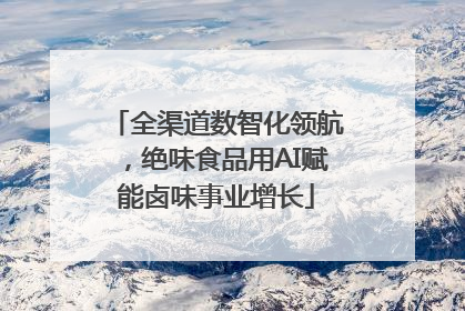 全渠道数智化领航，绝味食品用AI赋能卤味事业增长