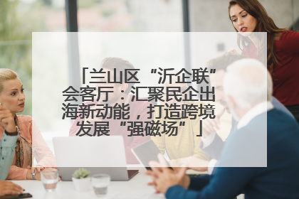 兰山区“沂企联”会客厅：汇聚民企出海新动能，打造跨境发展“强磁场”
