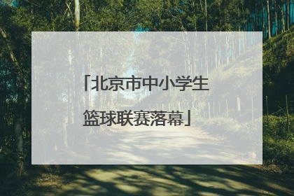 北京市中小学生篮球联赛落幕