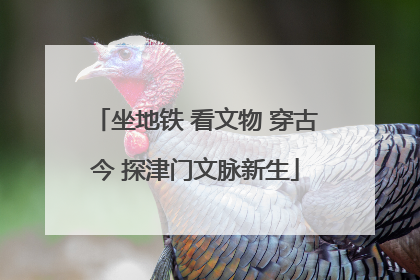 坐地铁 看文物 穿古今 探津门文脉新生