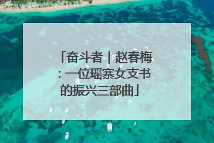 奋斗者｜赵春梅：一位瑶寨女支书的振兴三部曲