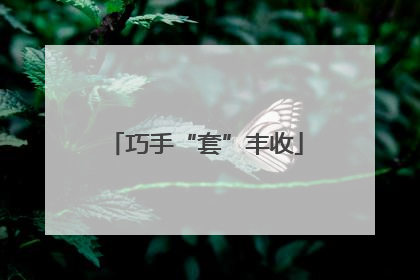 巧手“套”丰收