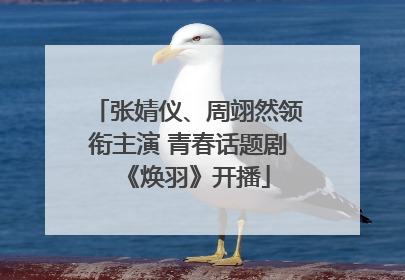 张婧仪、周翊然领衔主演 青春话题剧《焕羽》开播
