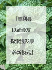 慈利县：以武会友 探索银发康养新模式