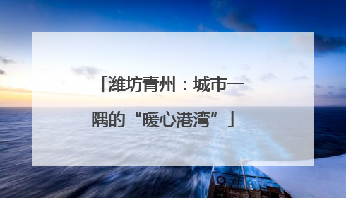 潍坊青州：城市一隅的“暖心港湾”