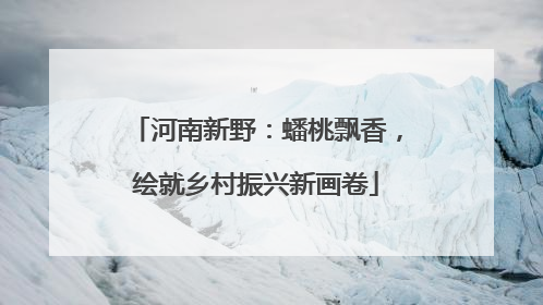 河南新野：蟠桃飘香，绘就乡村振兴新画卷