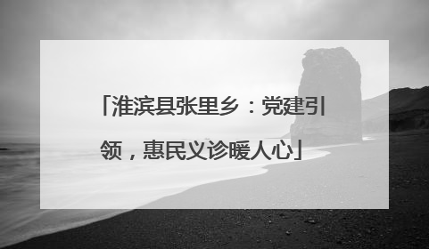 淮滨县张里乡：党建引领，惠民义诊暖人心