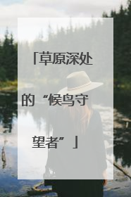草原深处的“候鸟守望者”