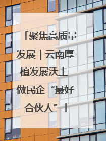 聚焦高质量发展｜云南厚植发展沃土 做民企“最好合伙人”