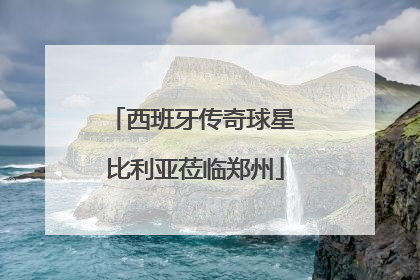 西班牙传奇球星 比利亚莅临郑州
