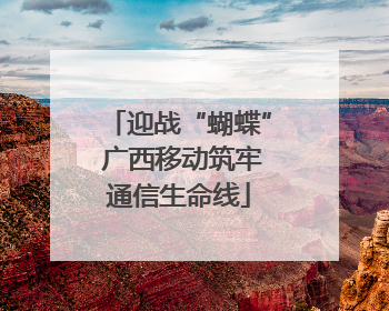 迎战“蝴蝶” 广西移动筑牢通信生命线