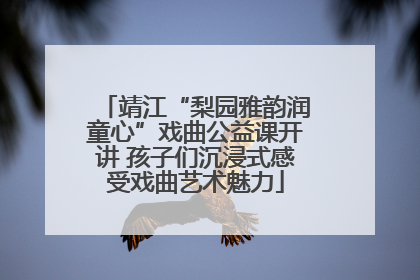 靖江“梨园雅韵润童心”戏曲公益课开讲 孩子们沉浸式感受戏曲艺术魅力