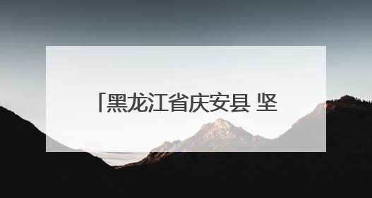 黑龙江省庆安县 坚持党建引领 农旅融合铺就乡村共富路