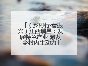 （乡村行·看振兴）江西瑞昌：发展特色产业 激发乡村内生动力