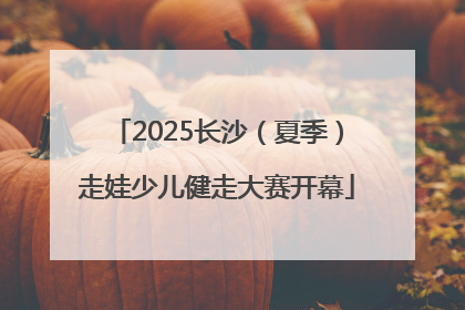2025长沙（夏季）走娃少儿健走大赛开幕
